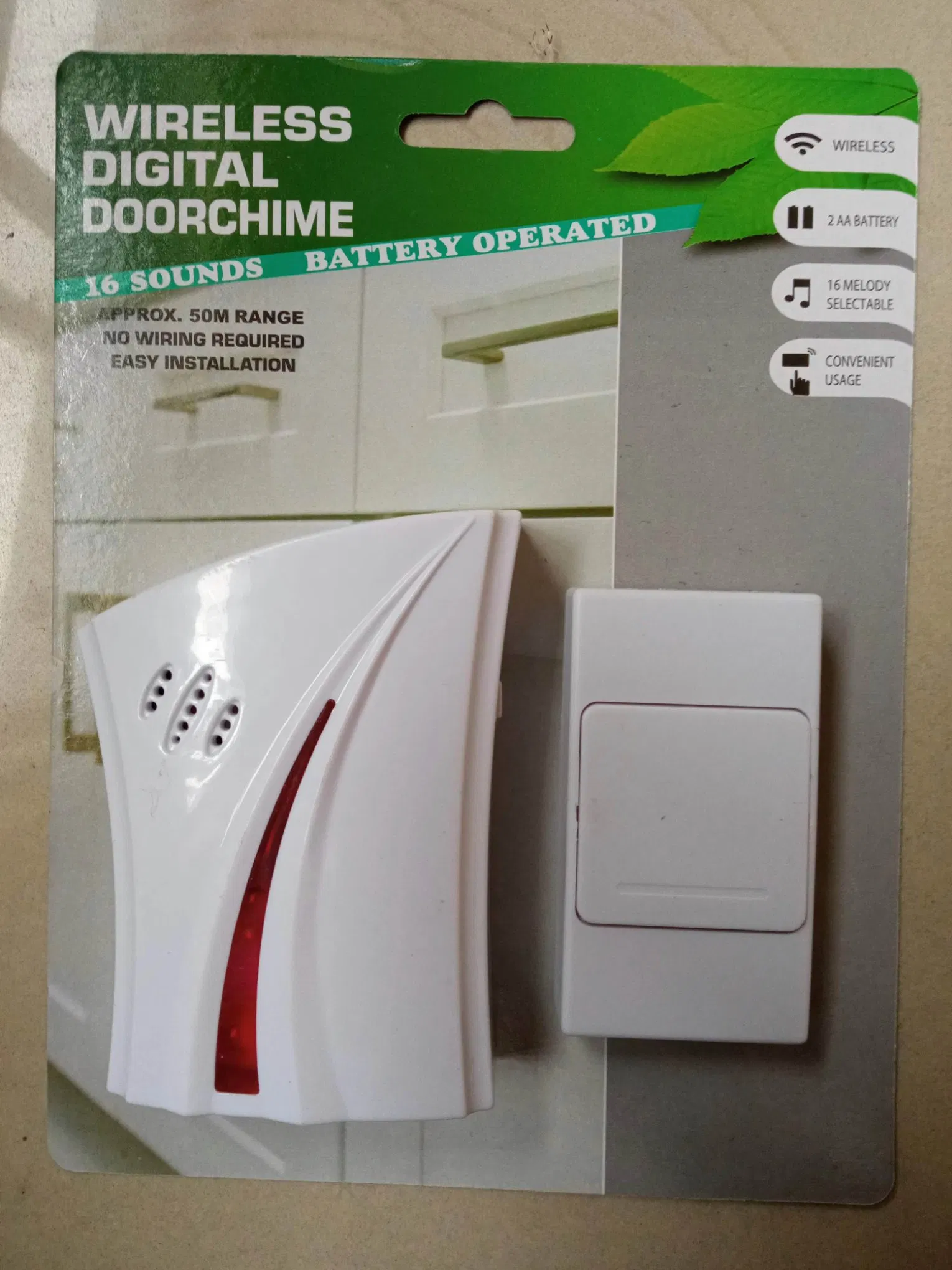 Best Selling Wireless Doorbell AC/DC 32 Sounds