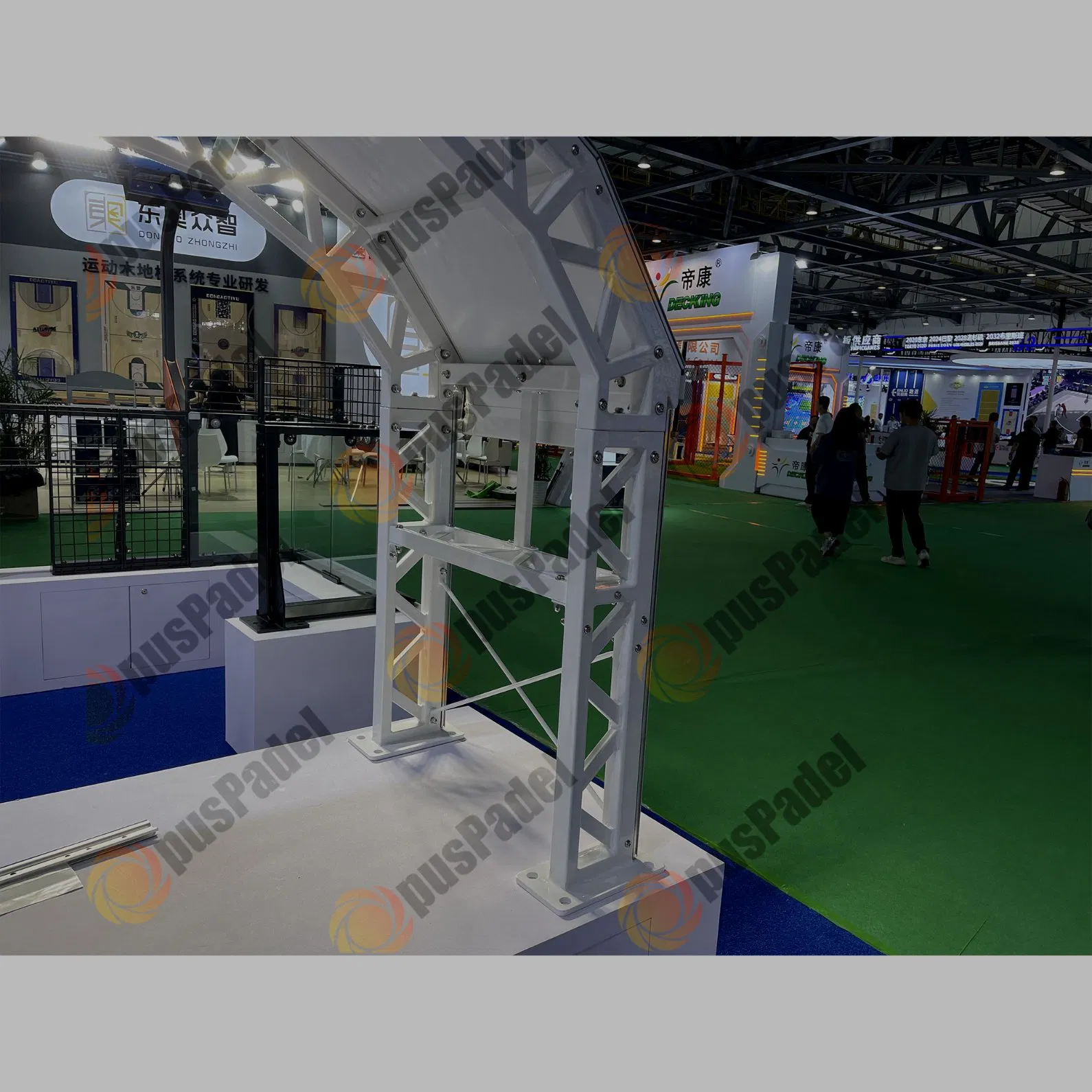 Padel Court Roof Cancha Paddel Tent Cover Padel Courts Reseption Paddel Court Outdoor Basketball Court Metal Roof