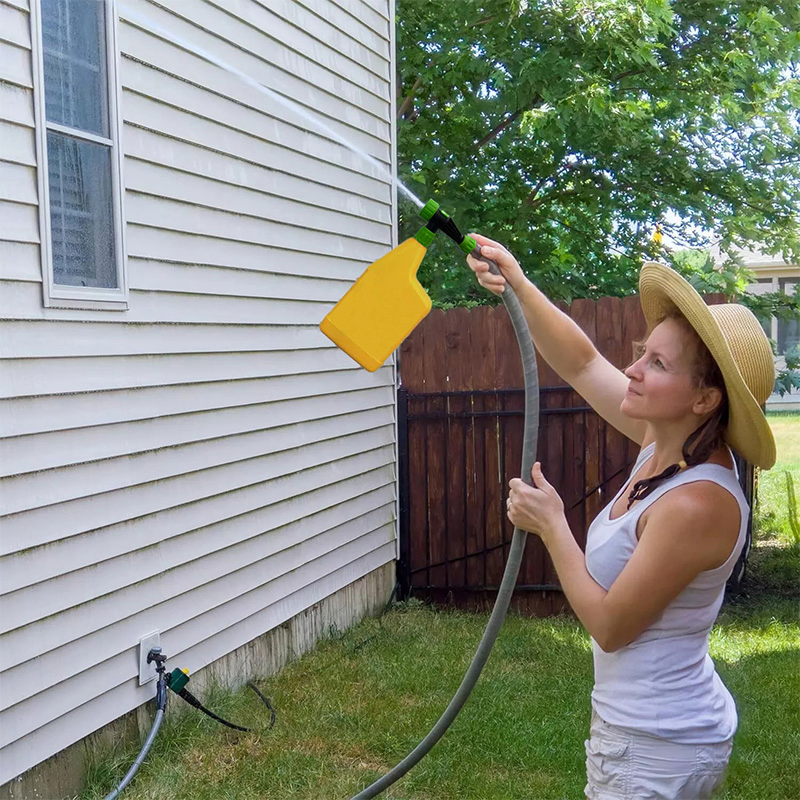 Plastic Hose End Sprayer Mixing Spray Long Distance Water Jet Sprayer Nozzle