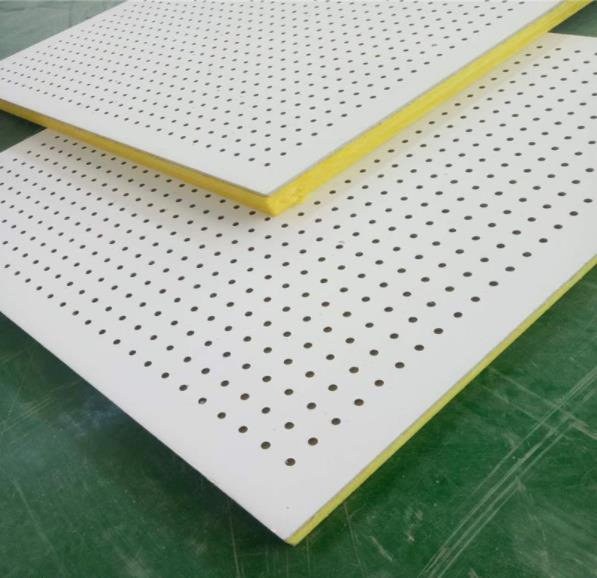 Professional Decorative Environment-Friendly Materials Insulated Fiberglass Acoustic Ceiling
