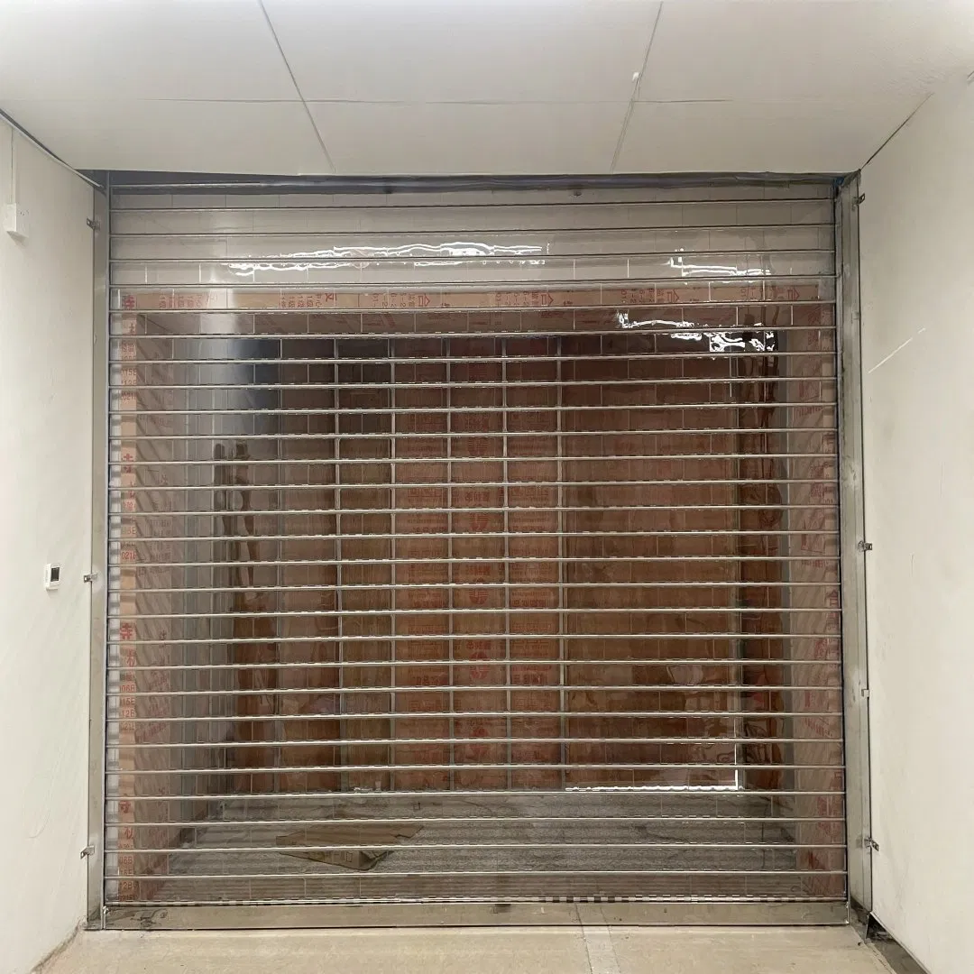 Commercial PVC Panel Electric Rolling Shutter Door with High Durability