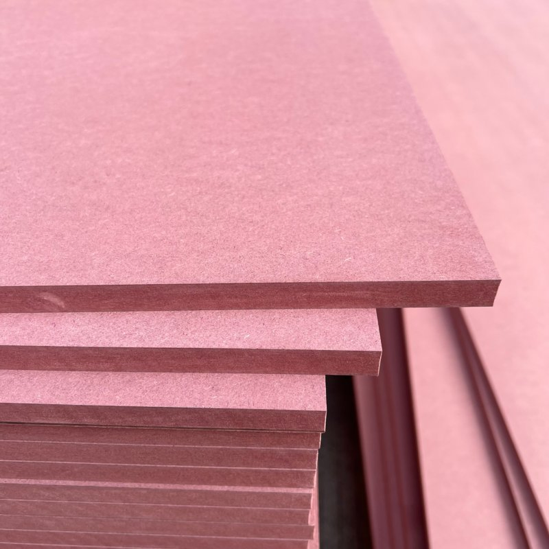 High Flame Retardant MDF Medium Density Fiberboard for Home Wooden Door Wall Panels