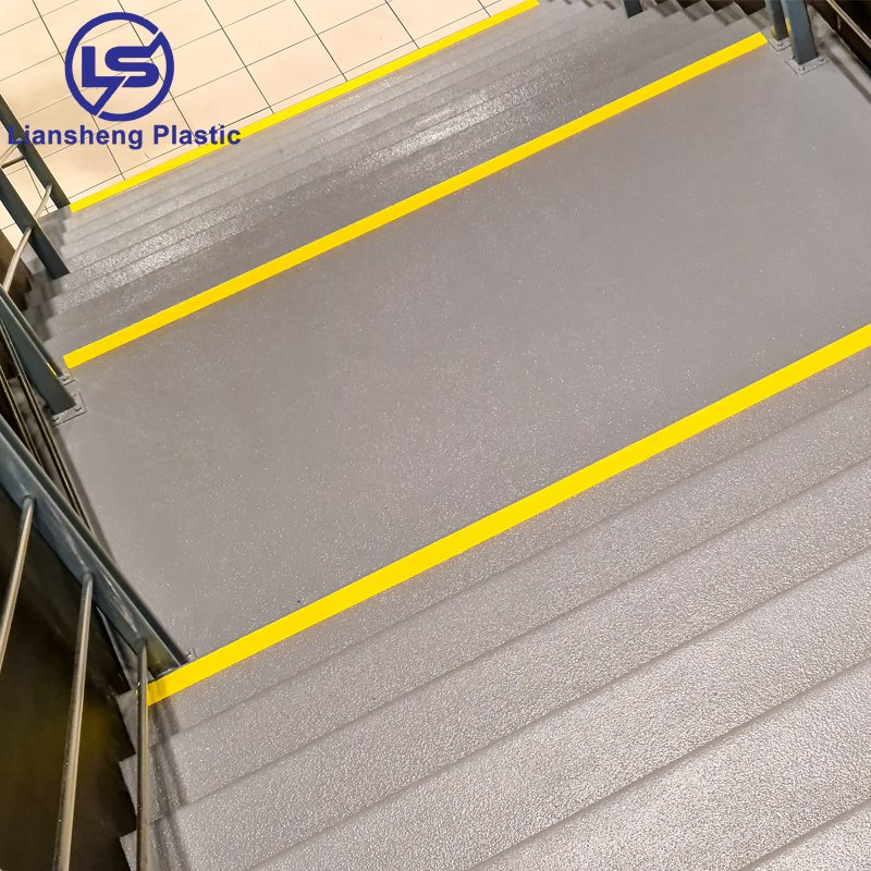 Waterproof & Flame Resistant Rubber Stair Nosing Non-Slip Step Edge Trim Strips