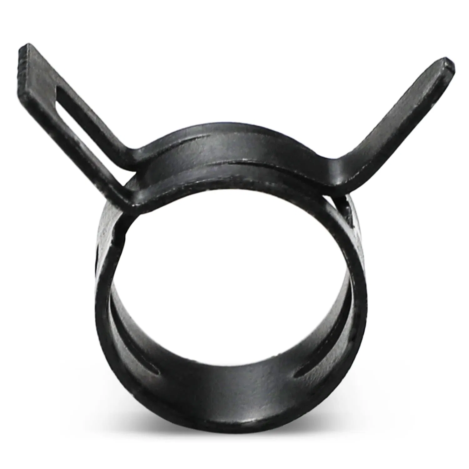 Hose Clip Black Automotive Spring Clips Elastic Hose Band Clamp Spring Hose Clip Fuel Line Silicone Vacuum Hose Pipe Clamp Air Hose Tube Water Pipe Fasteners