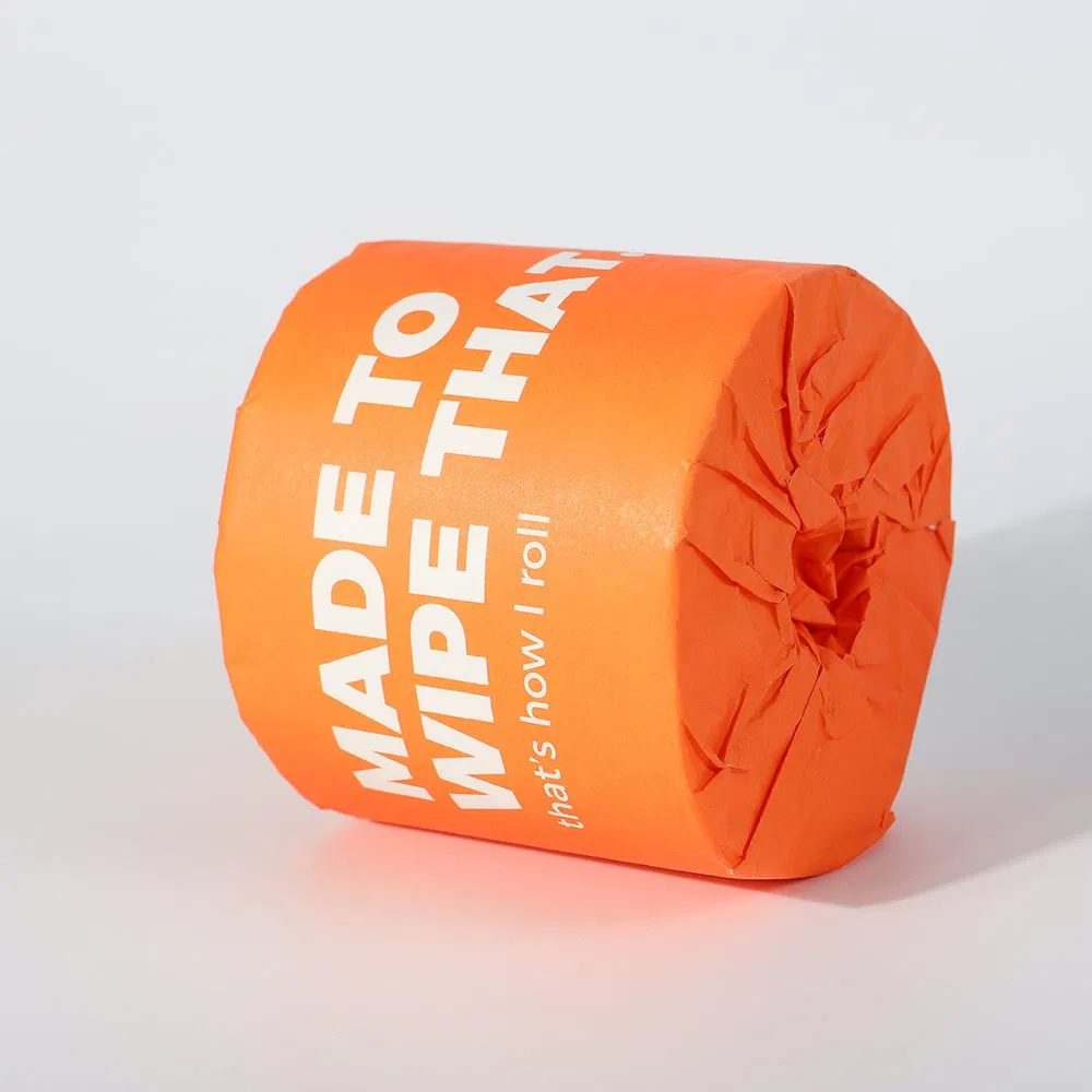 Factory Price Without Flavor No Dyes 100% Bamboo Toilet Tissue Roll