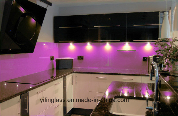 Tempered Color Ceramic Glass Splashback