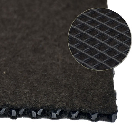 7mm Basement and Retaining Wall Drainage Plastic Composite Drainage Net Material PP. Pet