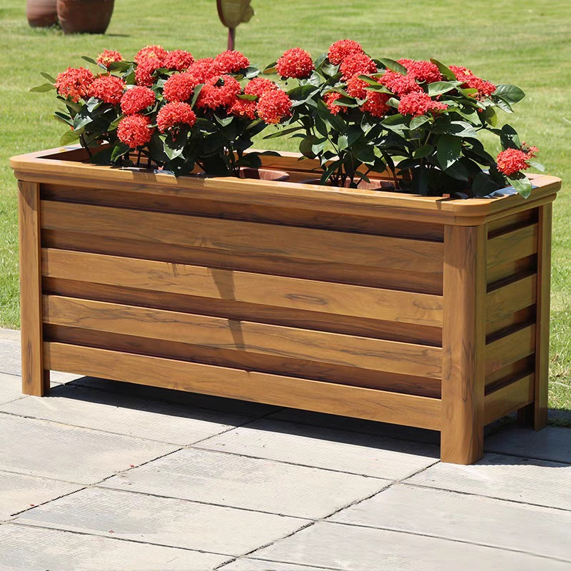 Premium Aluminum Planter Set for Modern Garden Designs