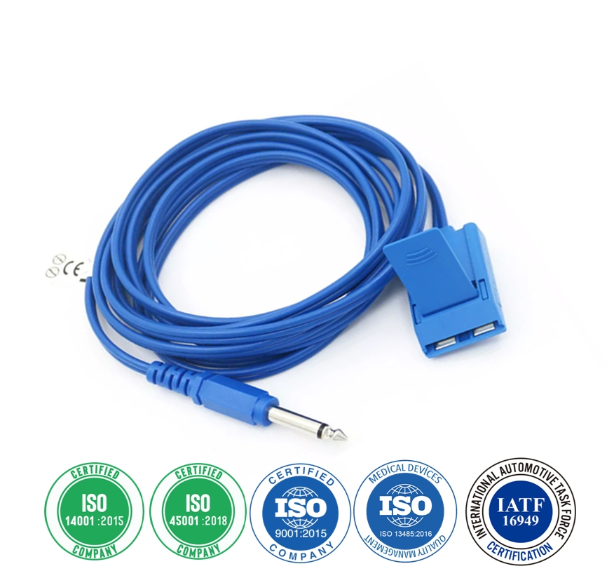 High Quality OEM ODM Negative Monopole Electrosurgical Medical Device Cable Assembly Medical Wiring Harness