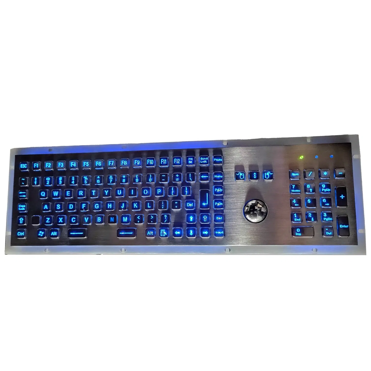 Durable Waterproof Keyboard for Professionals with Built-in Touchpad