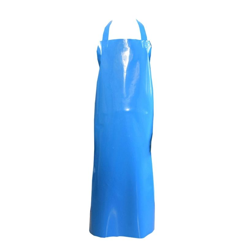 Food Grade TPU Industrial Waterproof Oilproof Sleeveless Plastic Apron Industrial Working