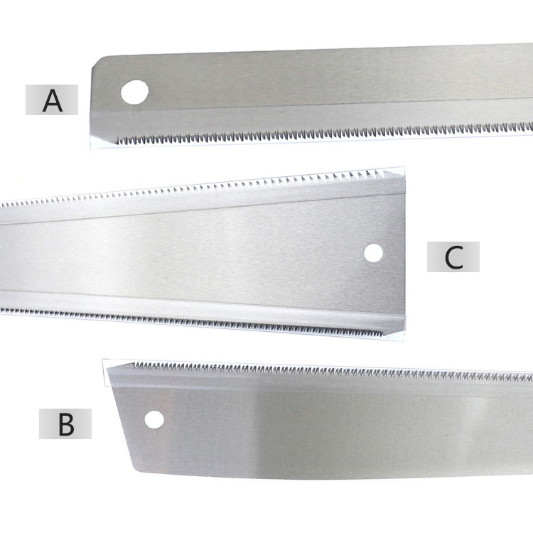 Двусторонняя ручная пила для дерева со сменным полотном