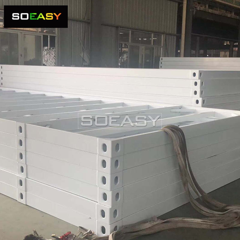 Hotel Flat Pack Prefab Homes Labor House Container Buildings with Factory Price