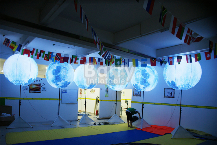 Outdoor Party Decorations Inflatable LED Light Tripod Balloon
