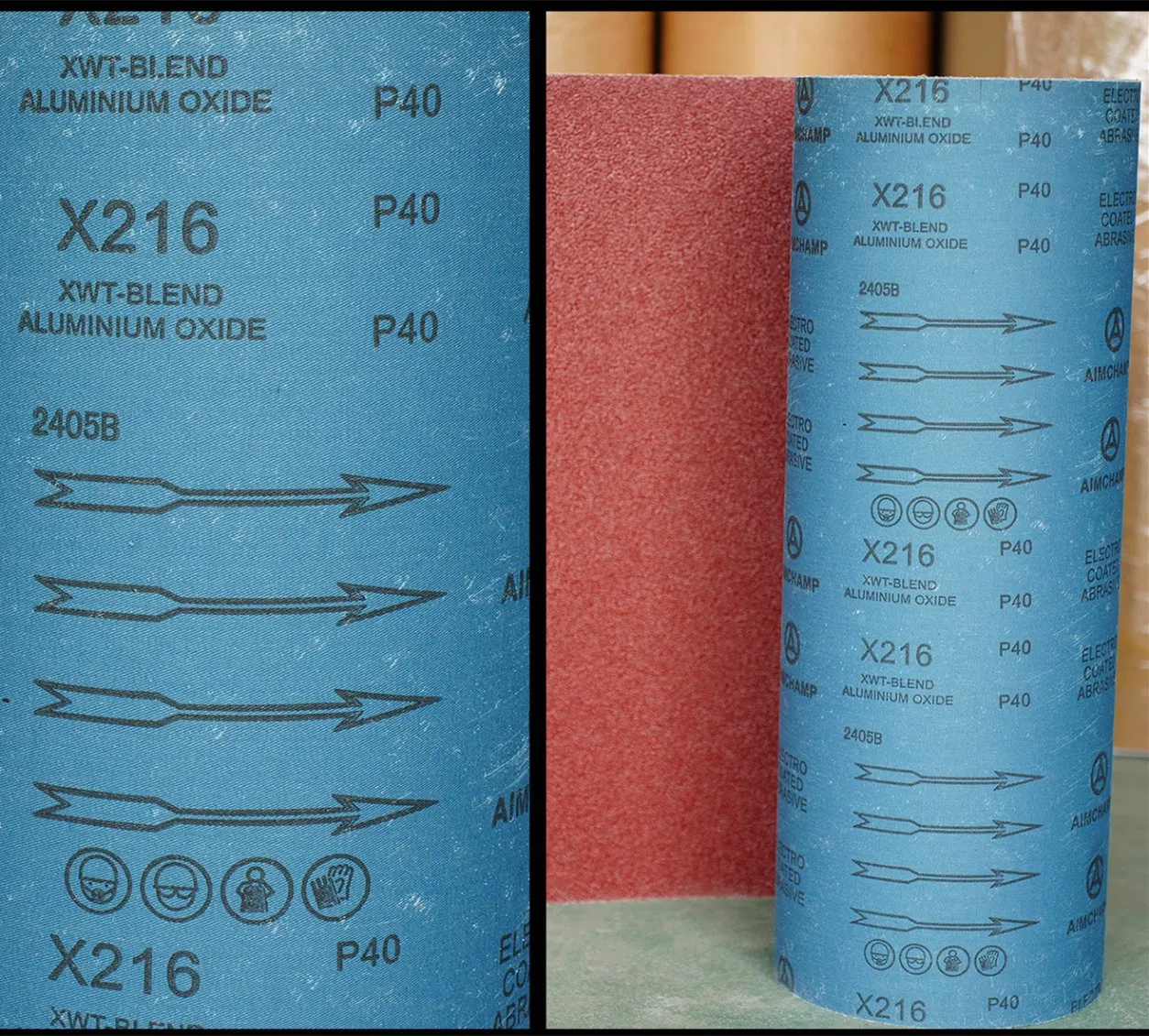 Aluminum Oxide Silicon Carbide Ceramics Stainless Steel Brushed Sand Belt for Sanding Machine