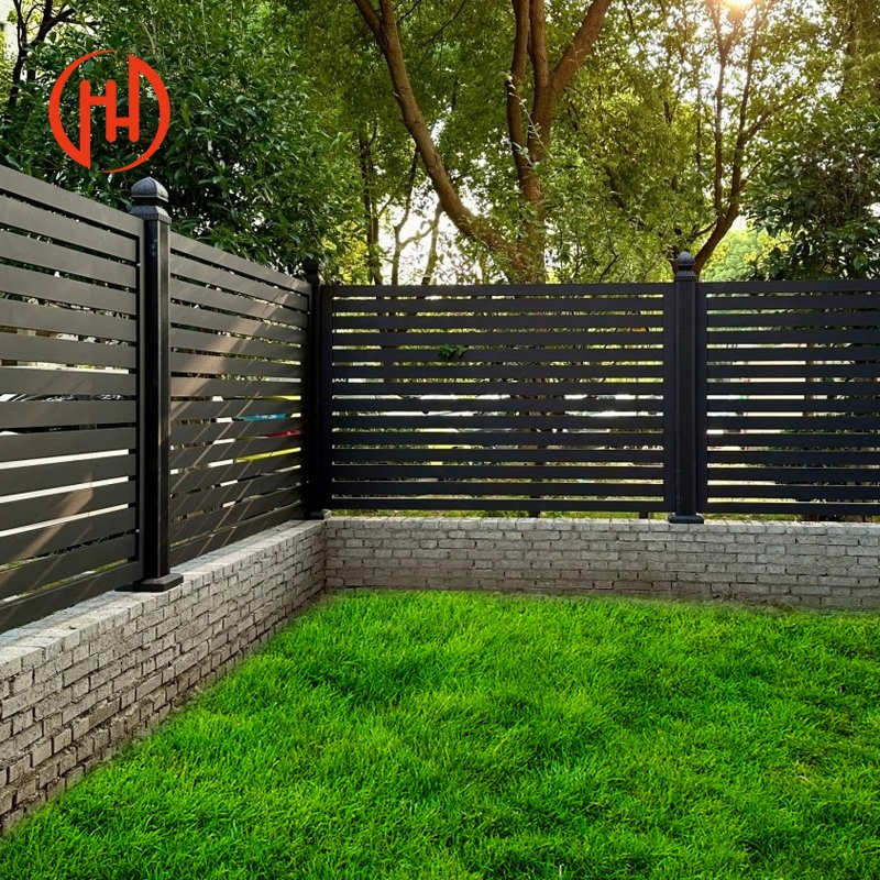 Wholesale Privacy Screens Fence High Quality Ornamental Aluminum Bclcony Louver Fence