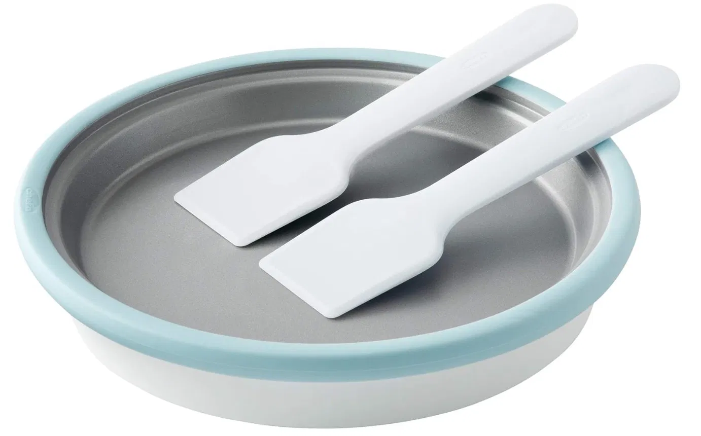 Sweet Spot Ice Cream Maker Includes Recipe Book Blue Glow