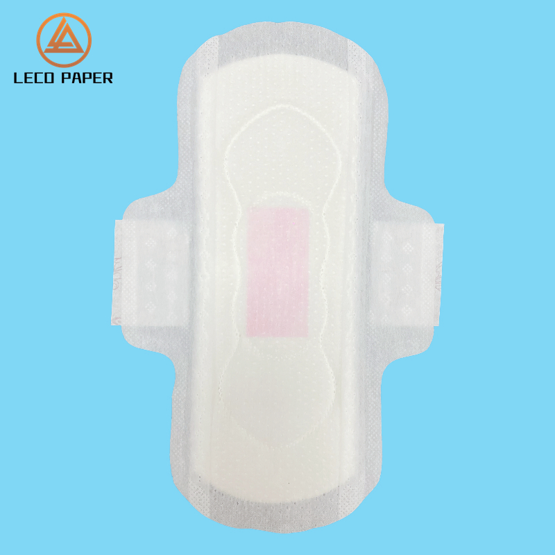 Winged Sanitary Napkins with Soft Cotton Surface Disposable Sanitary Pads for Women Period Sanitary Napkin