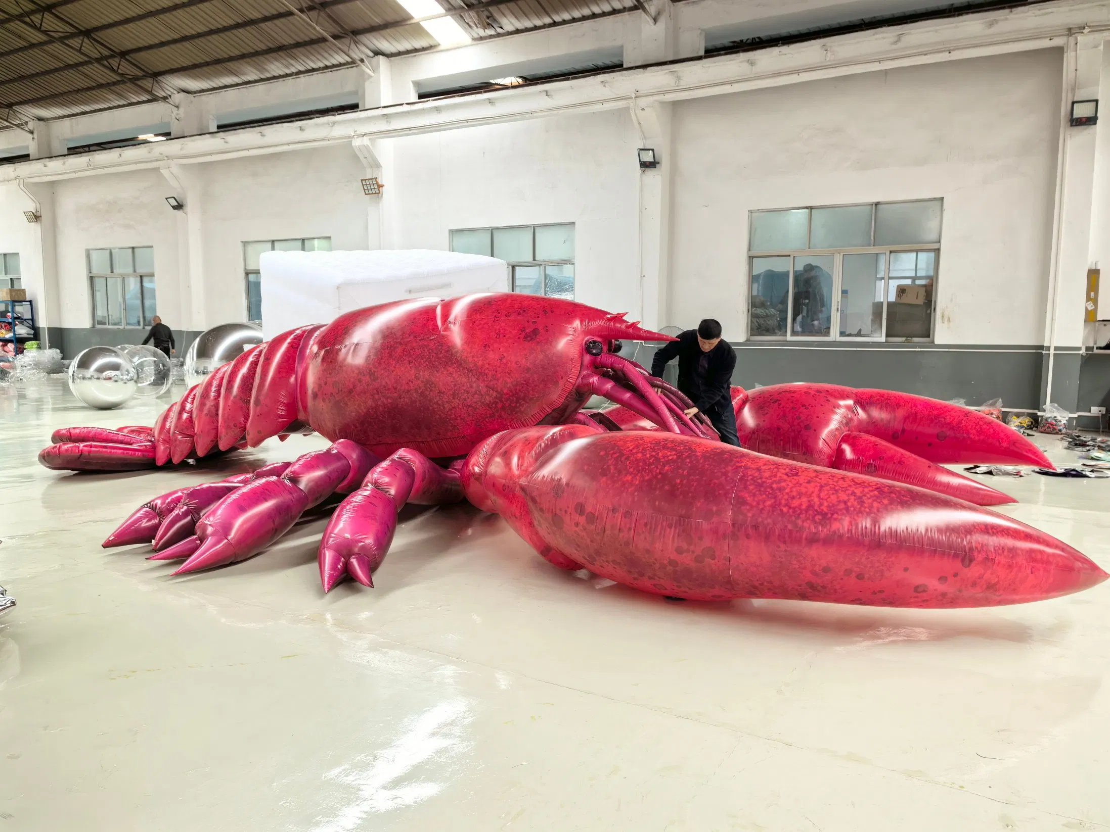 2024 Giant Inflatable Lobster Inflatable Crawfish Inflatable Shrimp for Seafood