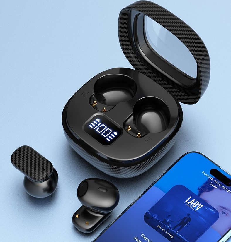 Wireless Earbuds Bluetooth 6.0 Headphones Noise Canceling Earphones Over-Ear Earphones for Sports