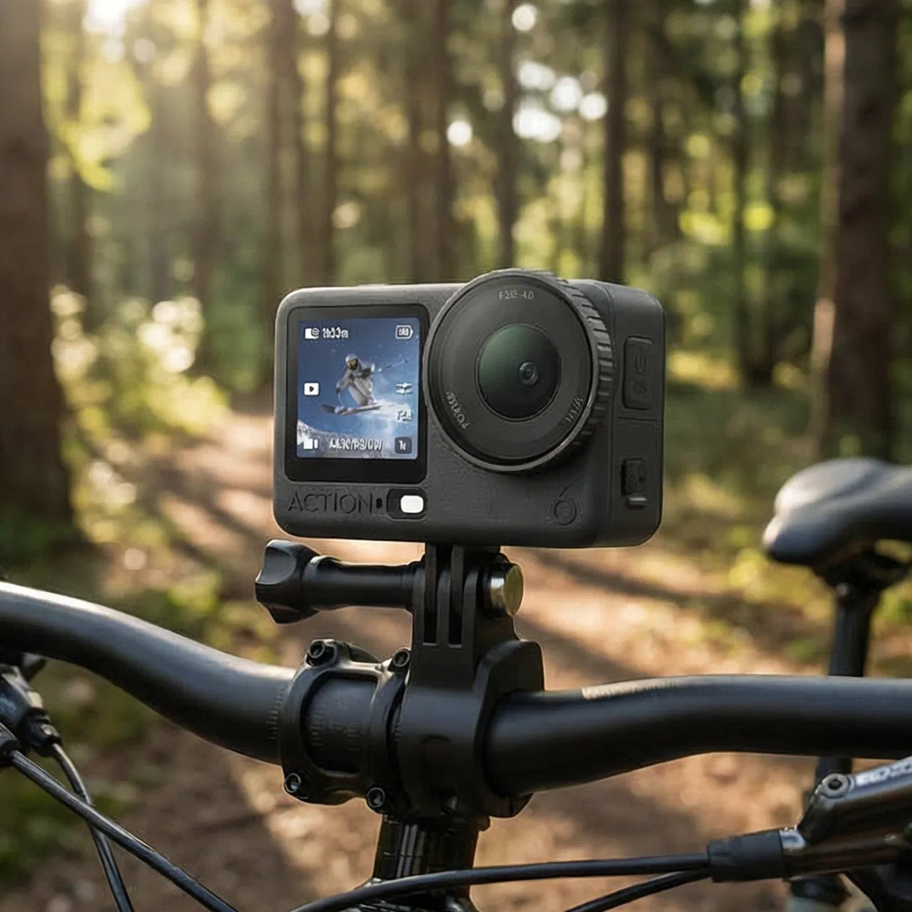 DJ Osmo Action 6 (Hiking) 4K Action Camera Flagship Variable Aperture 1/1.1 Inch Sensor Waterproof