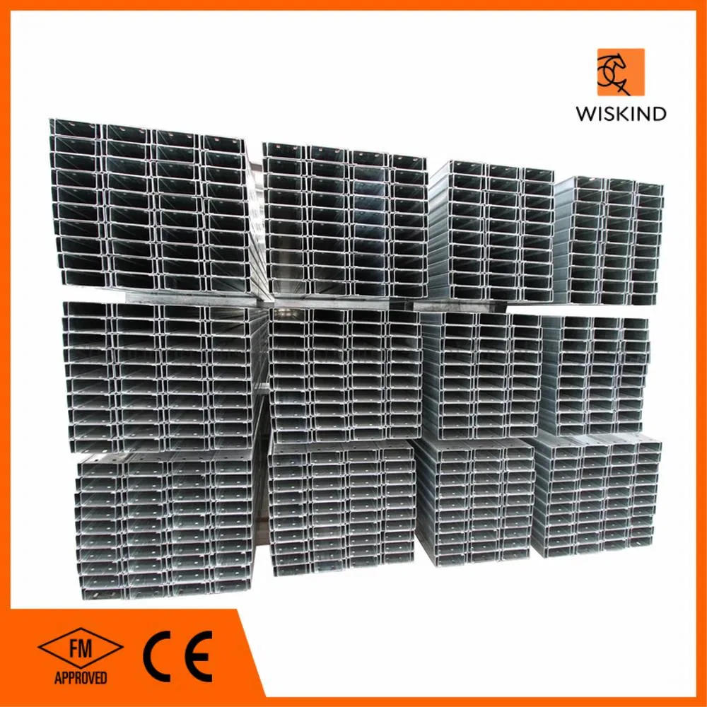 FM Modular Metal Prefabricated Steel Warehouse with Steel Beam