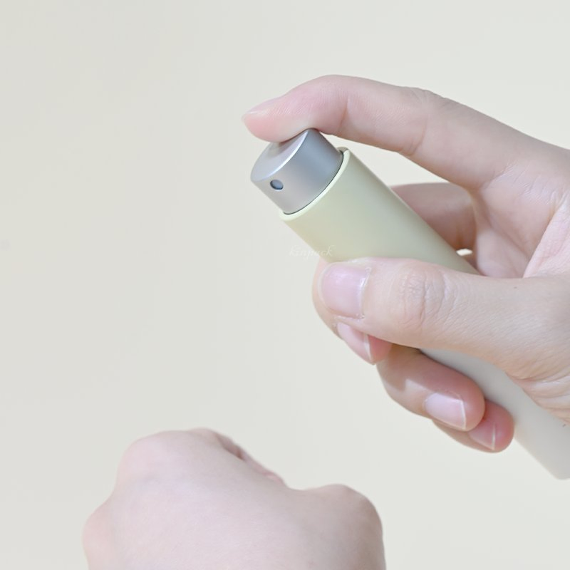 for Kinpack Portable Oral Mist Spray 10ml 15ml Refillable Pump Sprayer Travel Size Oral Perfume with Aluminum Artwork