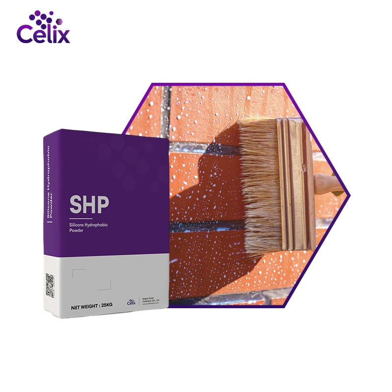 Hydrophobic Silicone Powder for Cement Based Mortar Shp-1010 Waterproofing Helps to Minimize Issues Such as Efflorescence, Mold Growth, and Freeze-Thaw Damage.