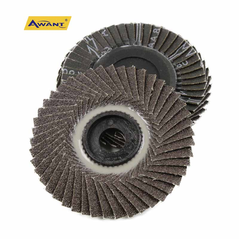 Лепестковый круг 100мм для дерева и металла, коричневый