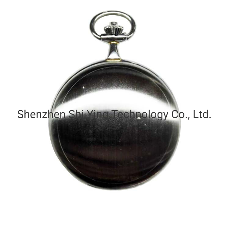 (51mm) Best Dual Covers Stainless Steel Pocket Watches with Mechanical Movement