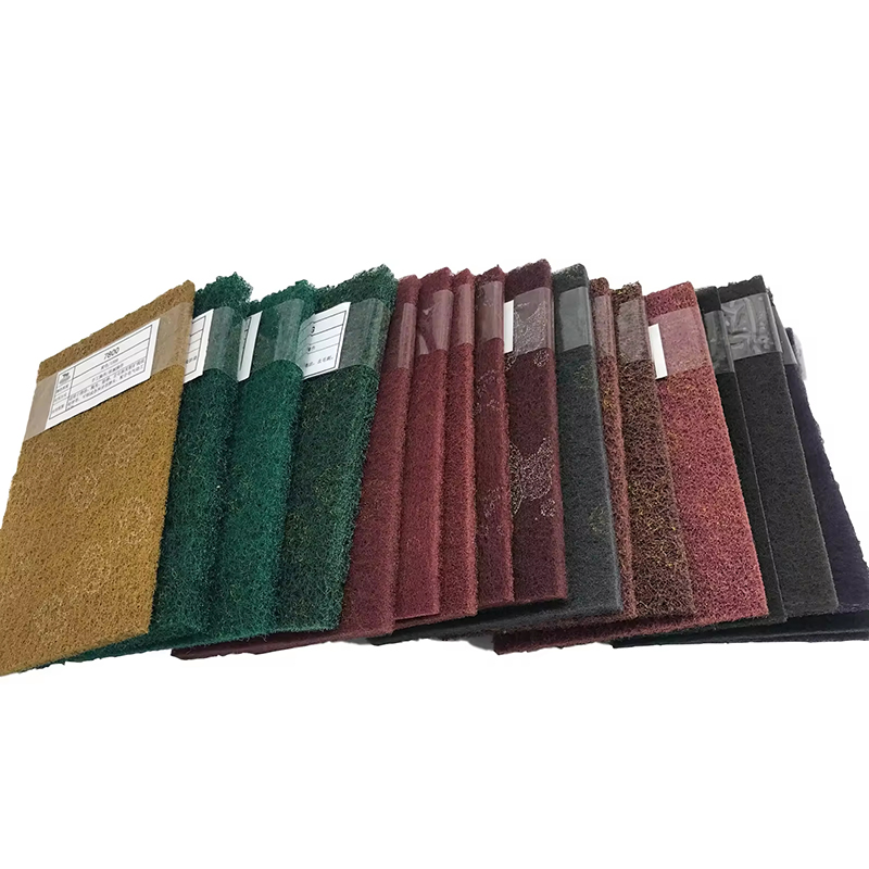 Hot Sell Non-Woven Abrasive Handpads 6''x9'' (152mmx229mm) Grinding Non-Woven Abrasive Scouring Pad for Polishing Wheel