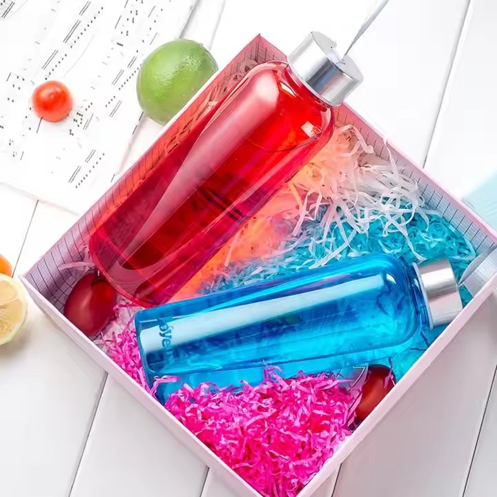 Эко-бутылка для воды 500 мл с логотипом, BPA Free