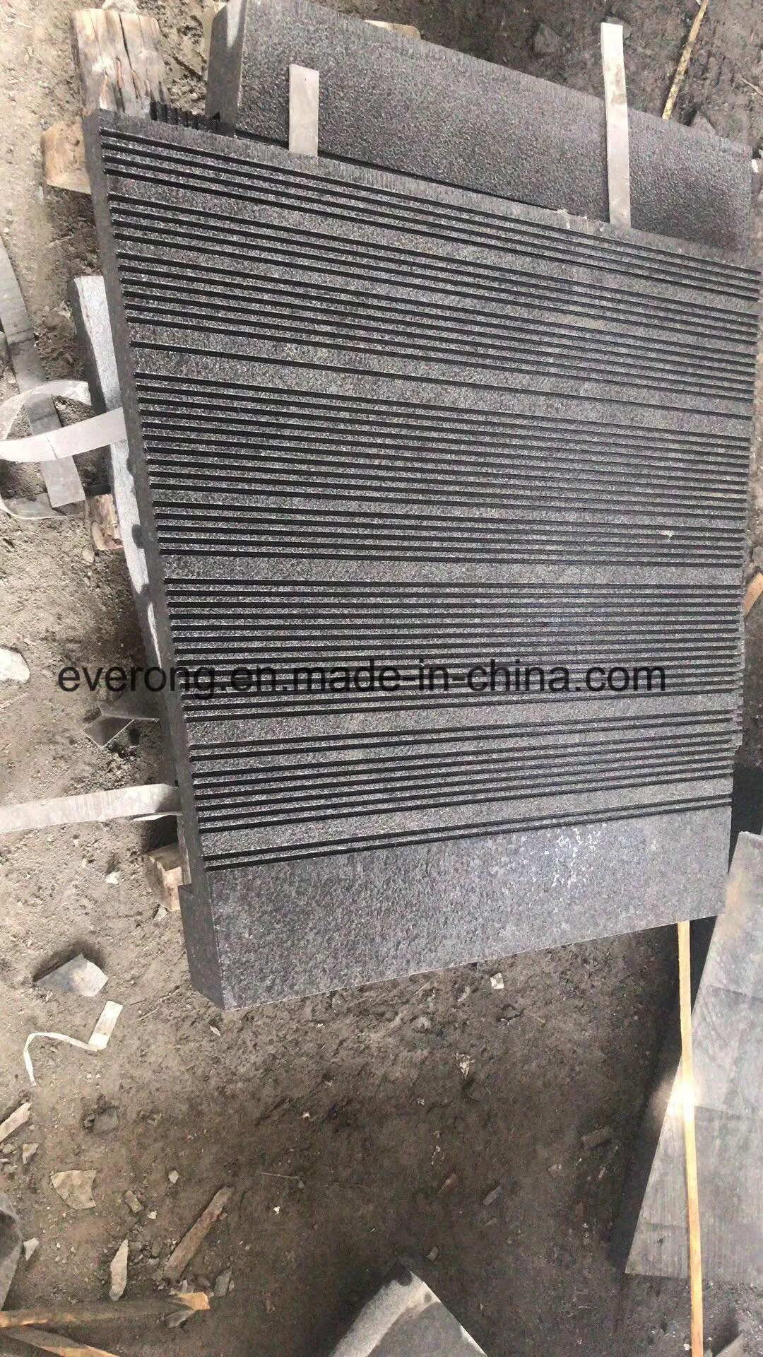 Natural Black Lava Stone Basalt with Flamed/Polished/Honed/Bushhammered Surface for Projects