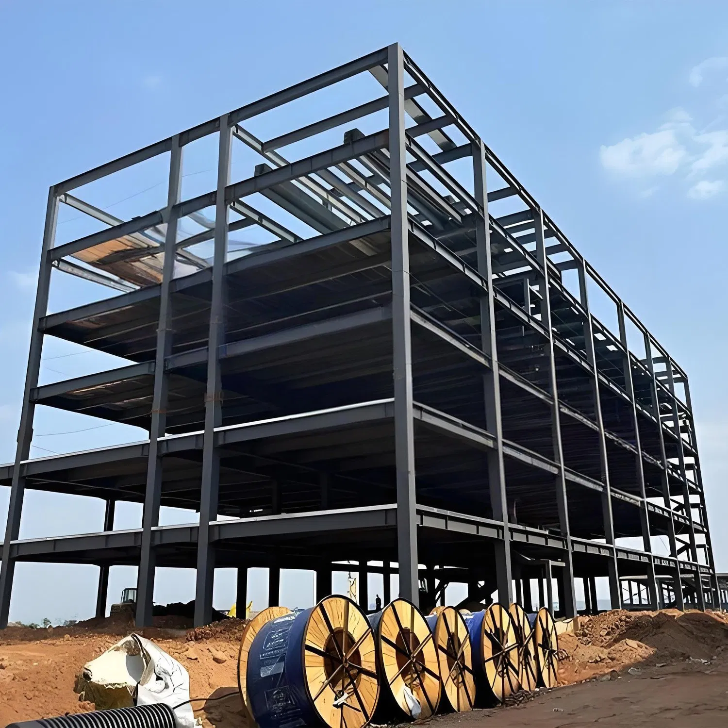 Durable Modular Steel Structure Building for Versatile Office Use