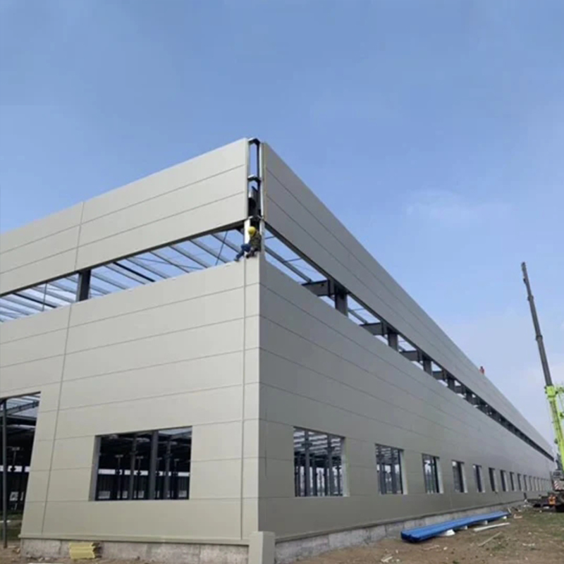 Customized Size Steel Structure Building Design Modern Metal Workshop