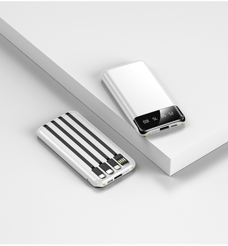 Портативный Power Bank 20000 мАч с быстрой зарядкой