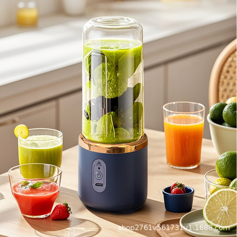Cross-Border New Juicer Portable Rechargeable Small Juice Cup Multifunctional Juicer Juicer Cup for Student Home