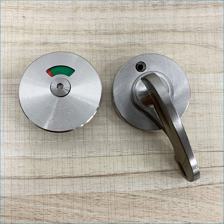 Kc-070 Zinc Toilet Cubicle Partition Bathroom Hardware Accessories Fittings Indication Door Lock