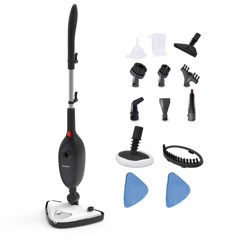 in Stock Portable Steam Mop Flexible Carpet Cordless Handheld 10-in-1 Steam Cleaner Flat High Pressure Steam Mop for Home Use