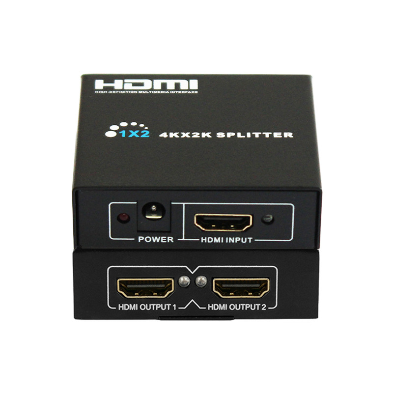 LCD Screen Wall /Monitor Connector 1080P 4K Splitter 1 in 2 out