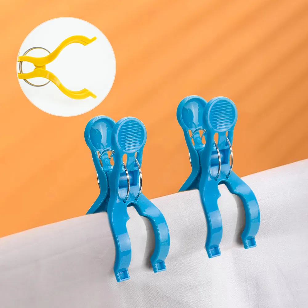 Plastic Outdoor Pegs Heavy Duty Clothes Clips Colorful Clothespin
