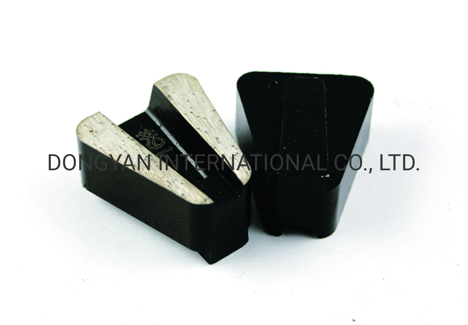 Concrete Floor Diamond Grinding Head Shoes Polishing Plate with 2 Segment