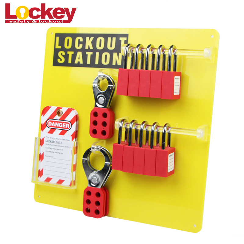 Factory High Security Lock out Tag out Lockout Station Boards (LK12)