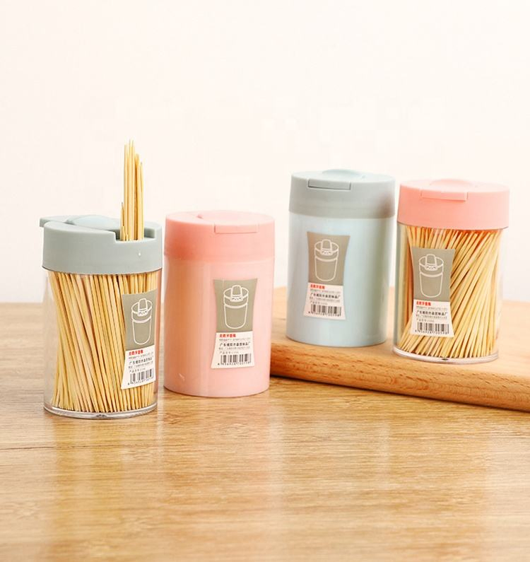 Home KTV Restaurant Use Low Price Simple Toothpick Dispenser Plastic Toothpick Holder