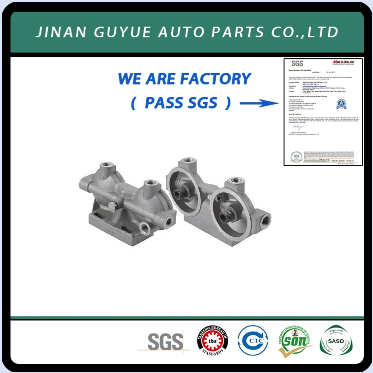 Головка топливного фильтра двигателя Hino