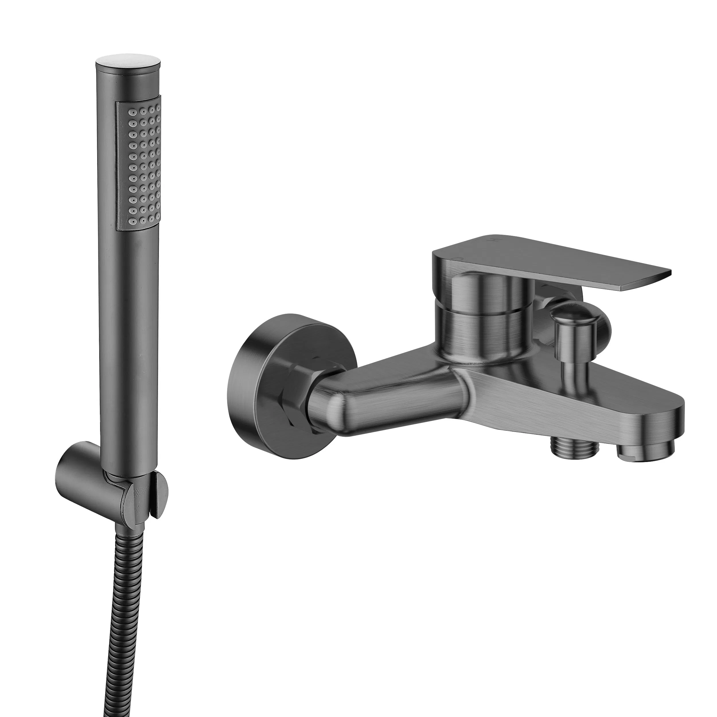 304 Stainless Steel Gun Metal Bathroom Accessories Basin Kitchen Faucet