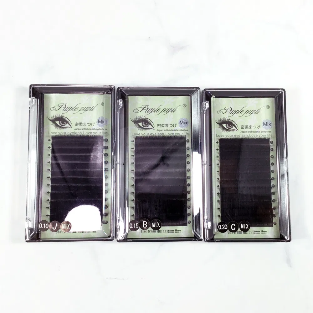 3D Silk Fake Eyelashes Extension DIY Mink False Eye Lash Volume Cluster Lashes Factory Product