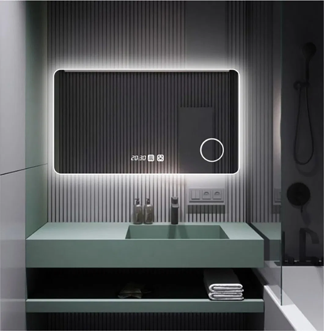 Premium LED Lighted Vanity Mirrors for Stylish Hotel Suites