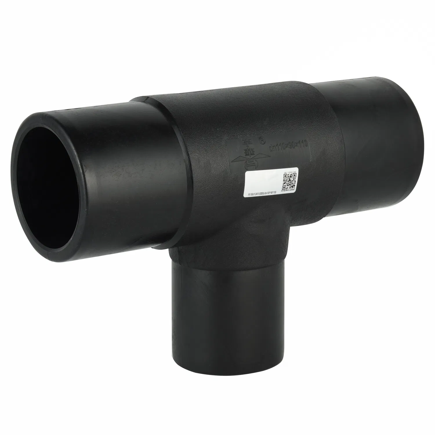 Factory Price HDPE Fittings Buttfusion Equal Tee PE100 for Gas or Water