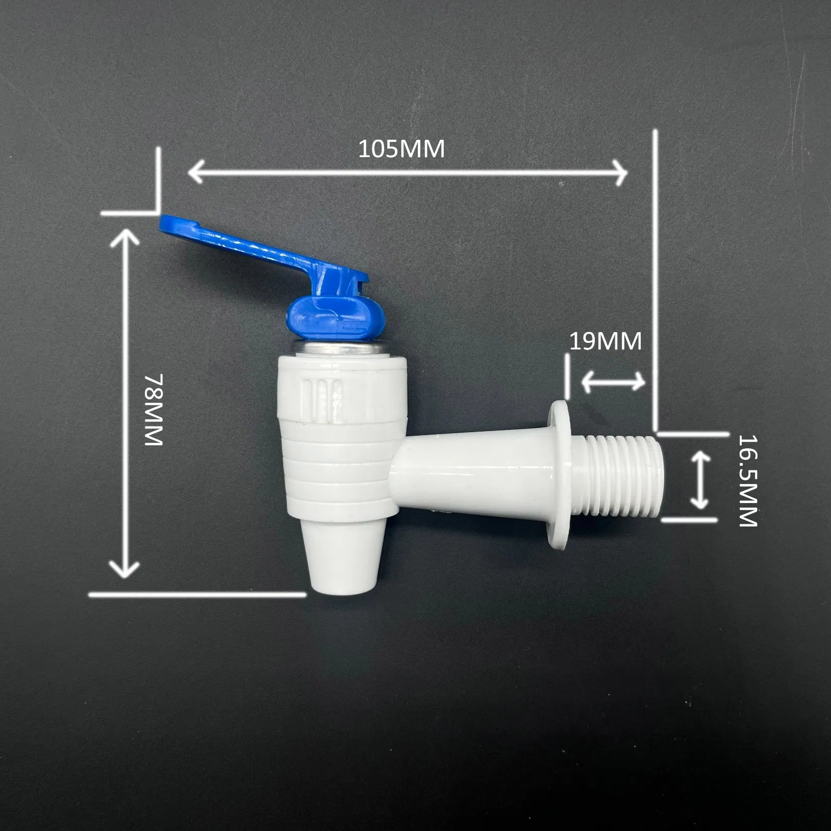 Free Barcode Red Blue Universal Push Type Plastic Water Dispenser Faucet Tap Replacement Parts Free Ship